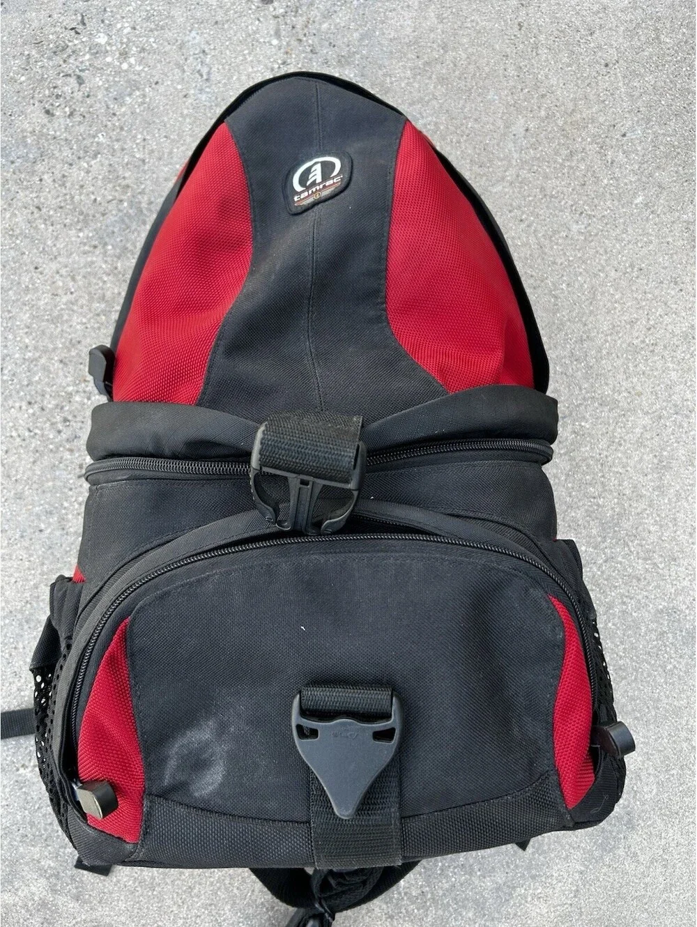 Tamrac Camera Backpack Padded Hiking SAS Photography Hiking Travel Padded Red